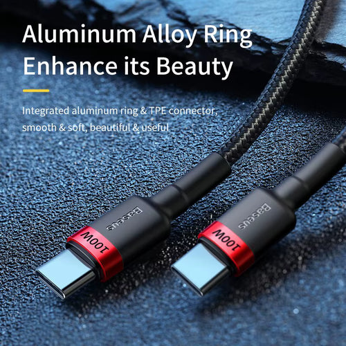 Baseus USB Type C to Type C Fast Charging Data Cable
